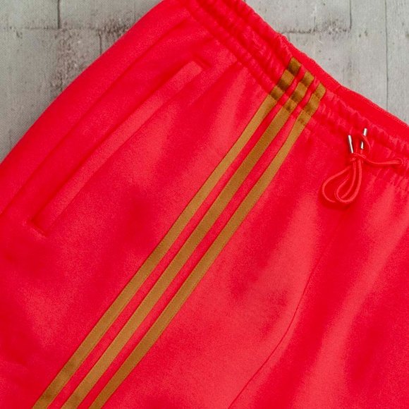 NWT adidas x Ivy Park 3-Stripes Jogger Pants in Real Coral size S - Picture 3 of 6